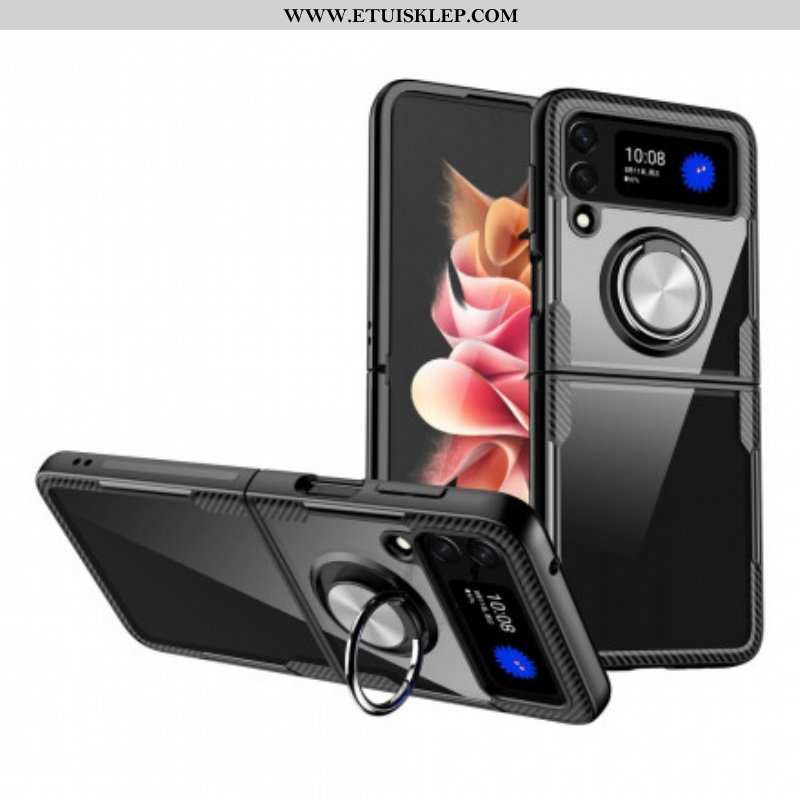 Futerały do Samsung Galaxy Z Flip 3 5G Etui Folio Hybryda Pierścienia Magnetycznego